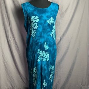 Pineapple Moon Butterfly/Floral Sundress One Size